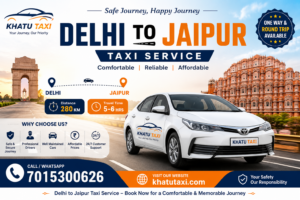 Delhi to Jaipur Taxi Service
